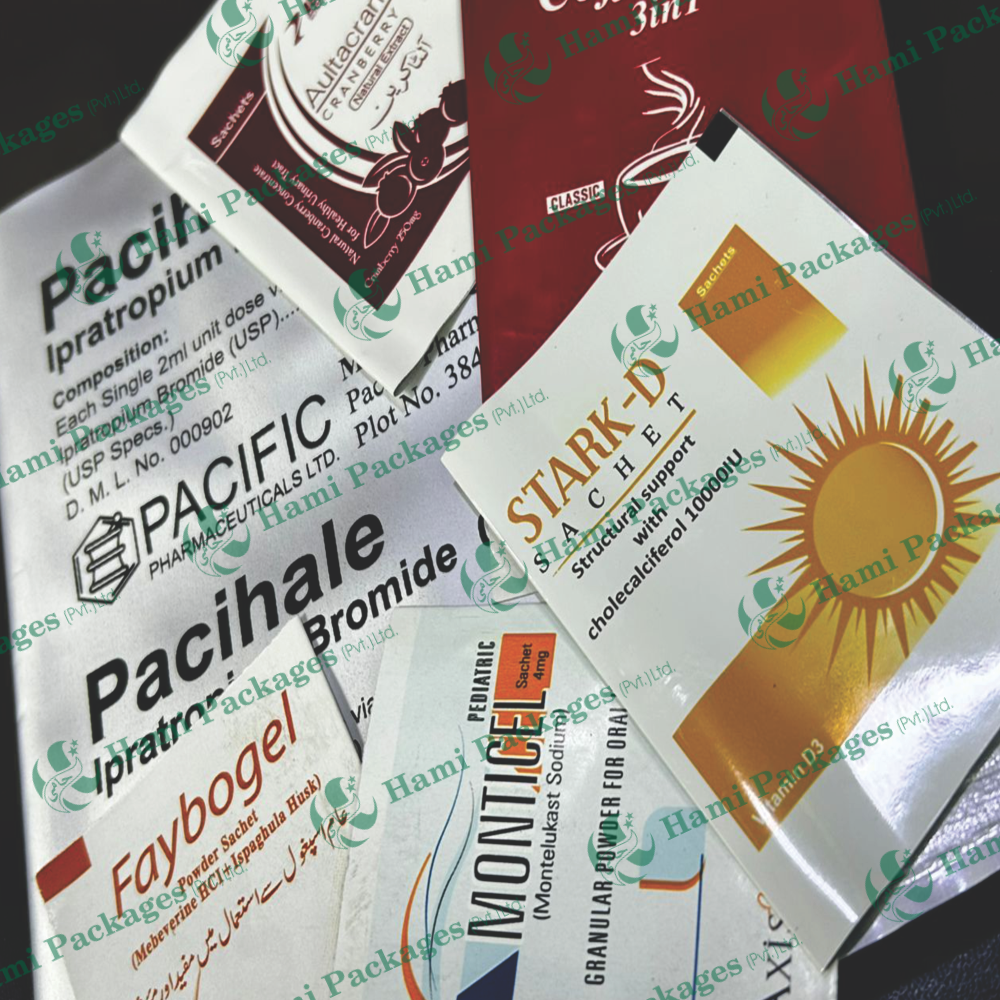Aluminium Sachet Foil Printed